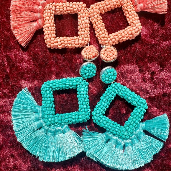 Beaded Earrings$15 or buy 2 for $15 - Picture 3 of 3